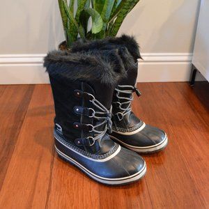 Sorel Women's Size 7 Black Joan of Arctic Waterproof Winter Boots | Size 7